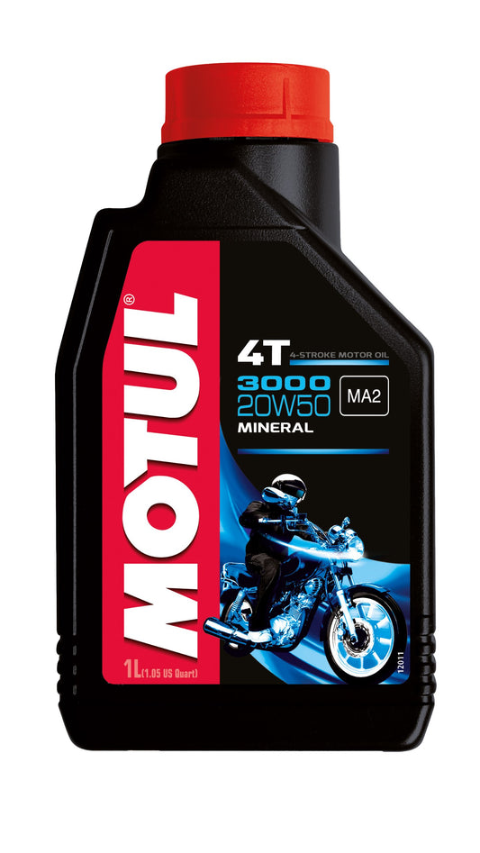 Motul 104048 3000 4T, 20 W-50, 1 L