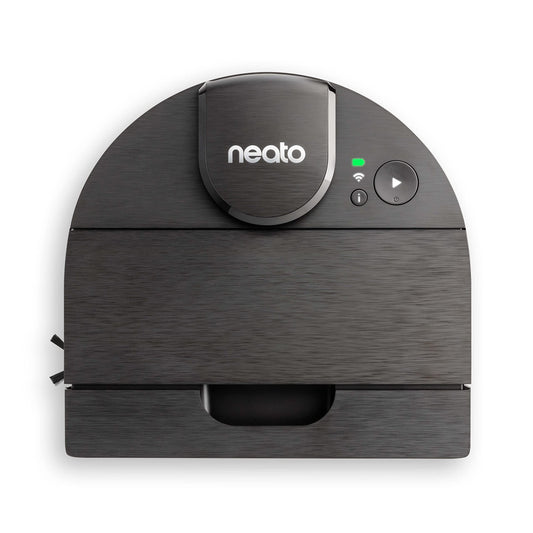 Neato Robotics D9 - Lāzernavigācija, 200 min darbības, 700 ml tvertne, piemērots cietām grīdām un dzīvnieku spalvām.