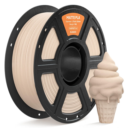 3D printera PLA kvēldiegs ELEGOO Matte PLA 1.75mm Beige 1KG