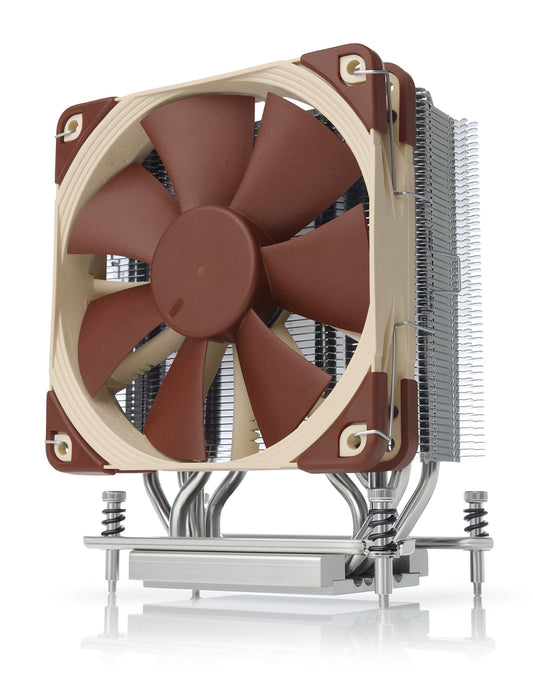 Noctua NH-U12S TR4-SP3 - Premium CPU cooler for AMD sTRX4/TR4/SP3, 120mm, brown design, efficient cooling performance.