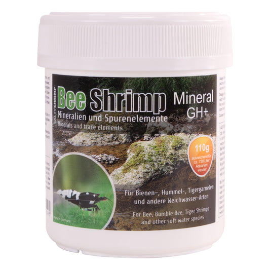 Minerālsāls garnelēm SaltyShrimp Bee Shrimp Mineral GH+ | 110g, kopējā cietība palielināšanai