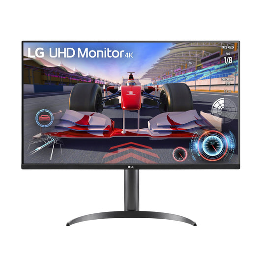 LG 32UR550-B.AEU UHD 4K Monitor - 32", 3840x2160, 4ms GtG, HDR10, AMD FreeSync, Ergonomic Stand, Black