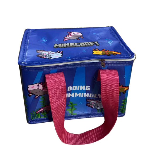 Puckator Minecraft Axolotl dzesēšanas soma no RPET