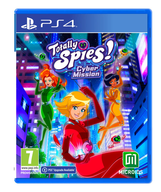 8. Totally Spies - Cyber Mission Ps4 (Eiropas SKU)