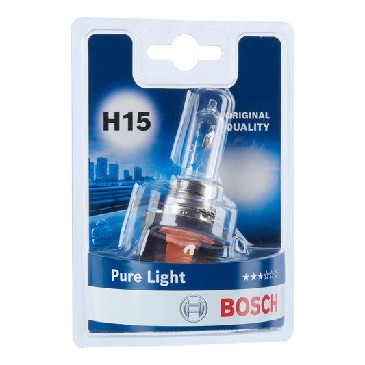 Bosch H15 Pure Light Lampa - 12 V 15/55 W PGJ23t-1 - 1 gab.