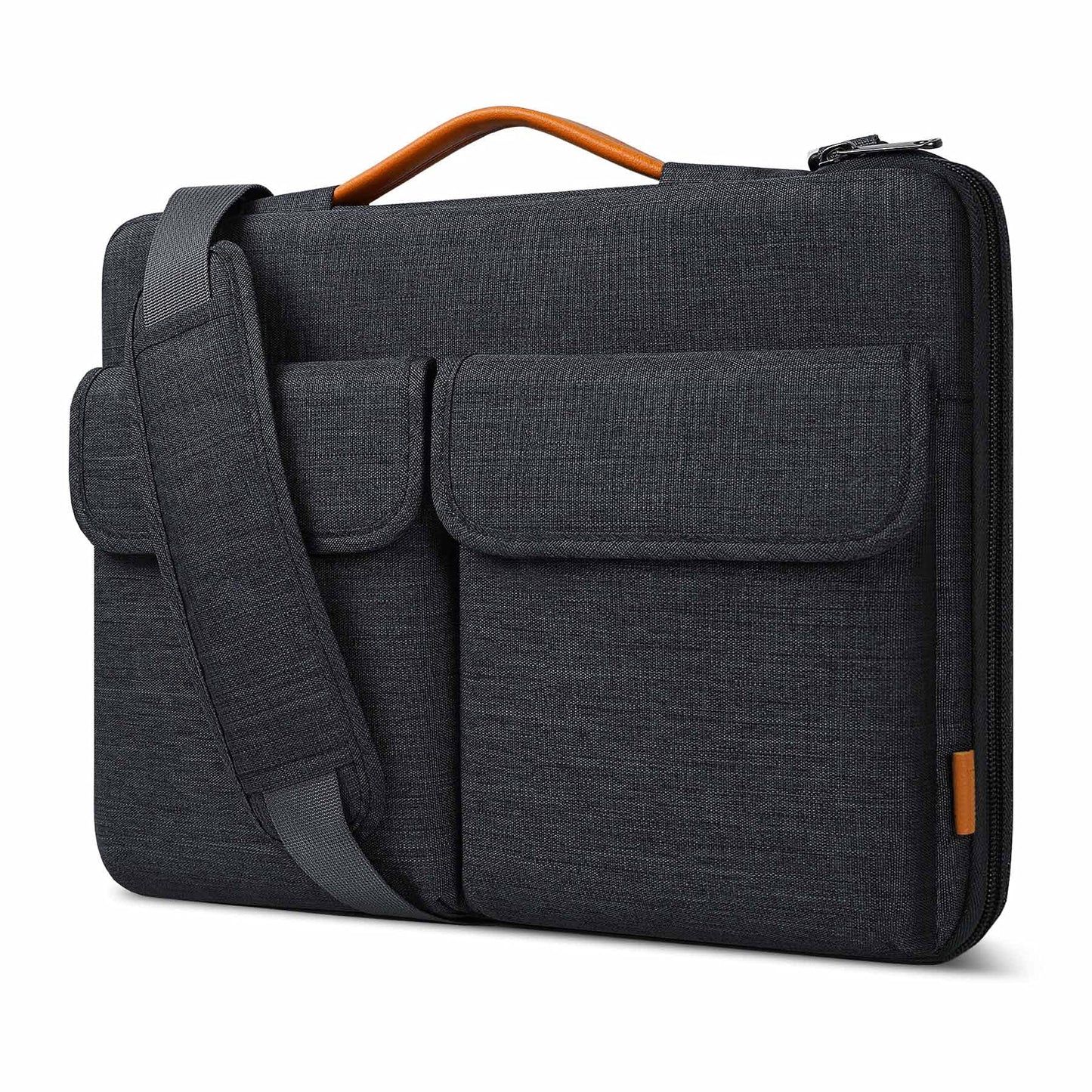 Inateck 360° aizsardzības laptopa soma, hēlijs, plecu soma, saderīga ar 15 collu Dell Inspiron, Lenovo Legion Y520, HP Pavilion