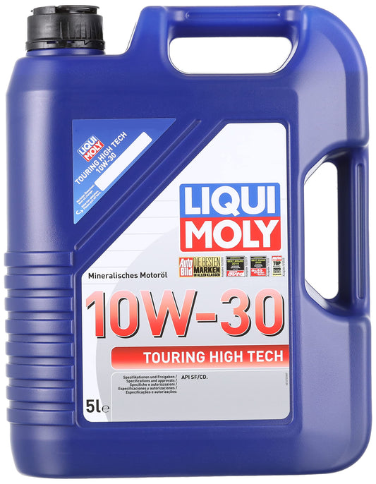 LIQUI MOLY Touring High Tech 10W-30 | 5 L | minerālu dzinēja eļļa | Art.-Nr.: 1272