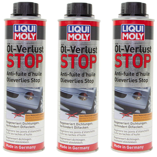 Eļļas zuduma novēršanas piedeva LIQUI MOLY 1005, motora blīvju atjaunošanai, 3 x 300 ml