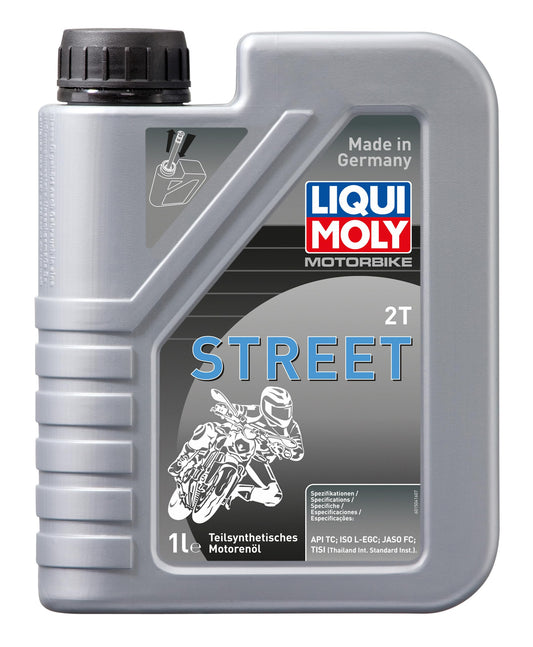 LIQUI MOLY Motociklu 2T Street | 1 L | Motociklu 2-taktu eļļa | Art.-Nr.: 1504