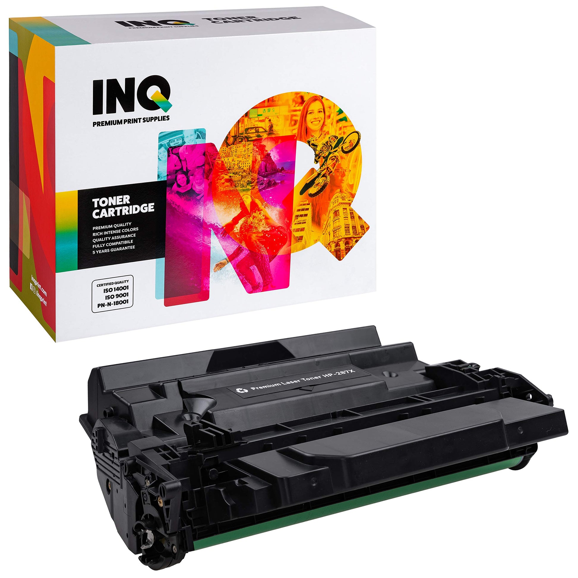 INQ PRINT 87X Toner Cartridge - Compatible with HP Laserjet M506/527, 18,000 pages, Black, XL