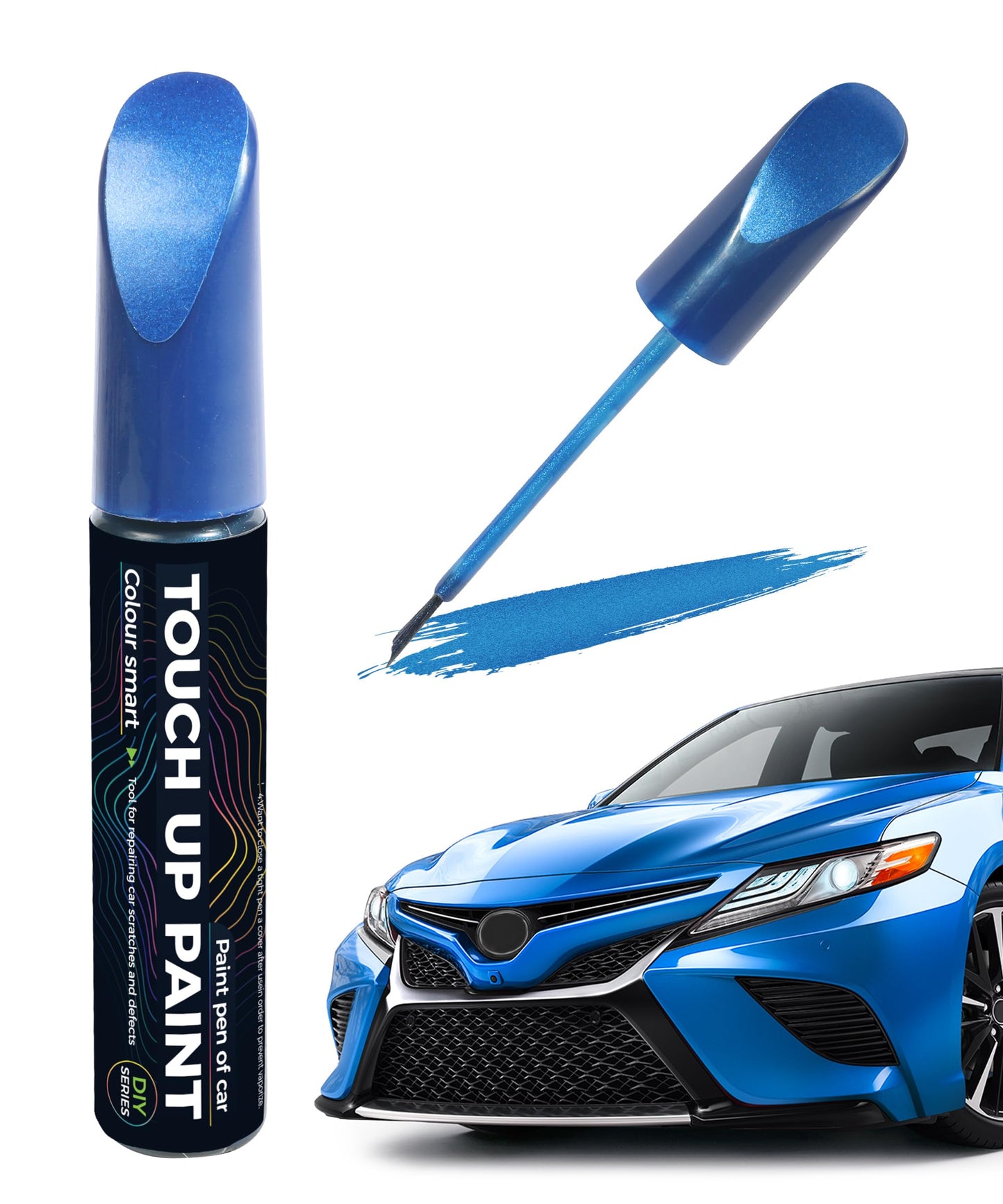 Auto remonta lakas stift Flaconi, skrāpējumu un čipu labošanai, zils