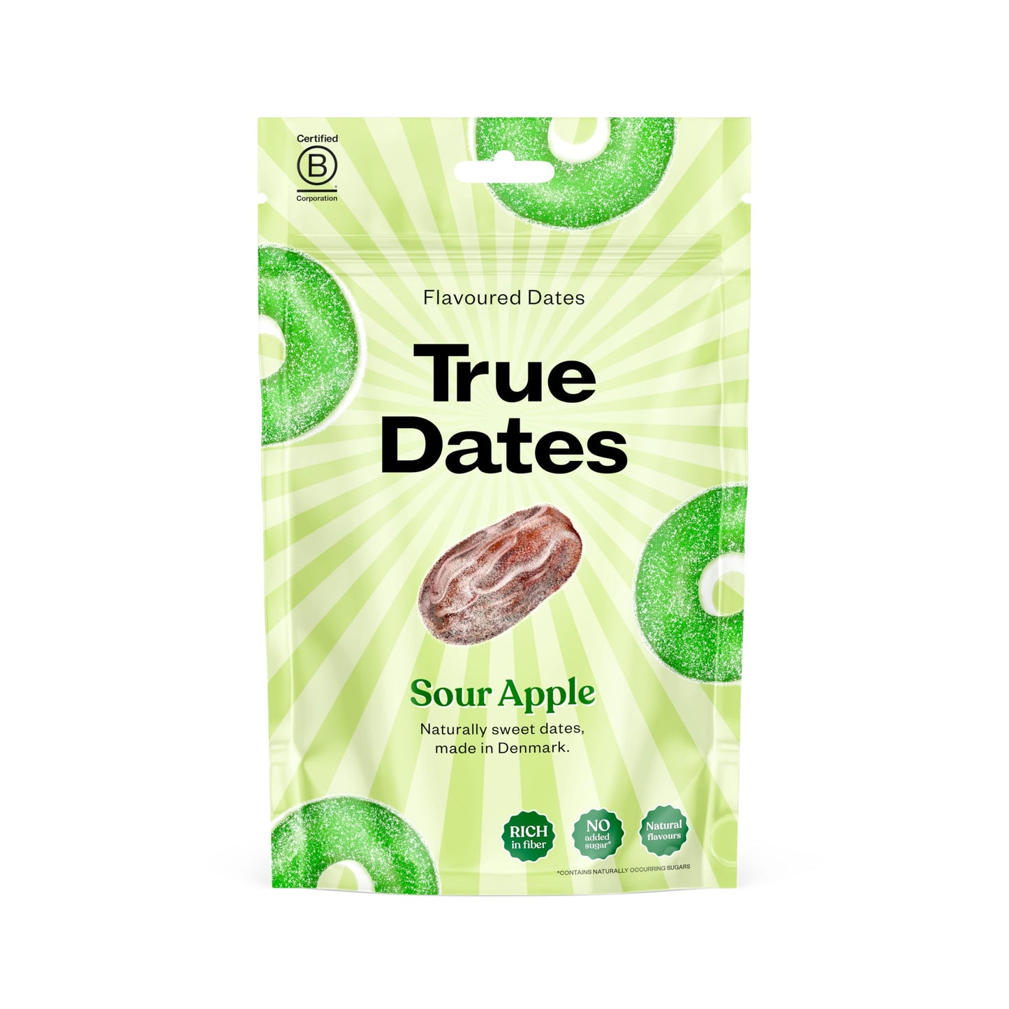 Skāba ābola garšas dateles True Dates, 100 g