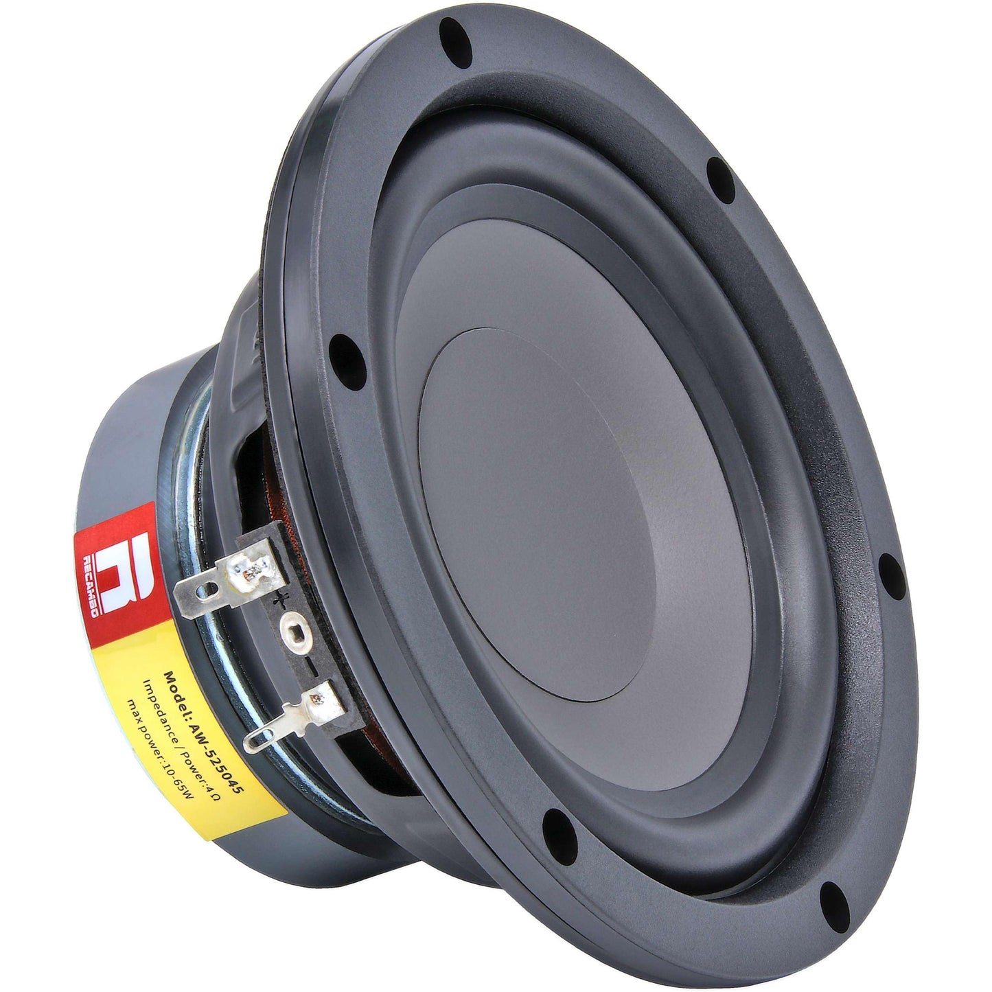 Auto skaļrunis Recambo Tiefmitteltöner 140mm (5.5") 65 W 4 Ohm papīra membrāna, skaidrs skanējums