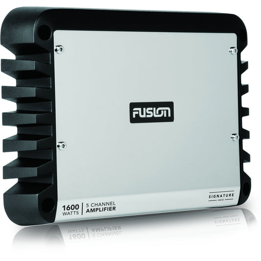 FUSION Unisex SG-DA51600 D-klases 5 kanālu Signature sērijas pastiprinātājs, sudraba