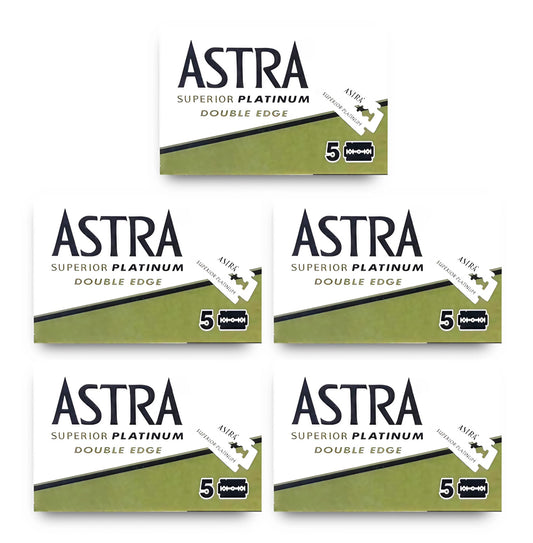 Razor Blades Club 25 Skūšanās asmeņi Astra Platinum