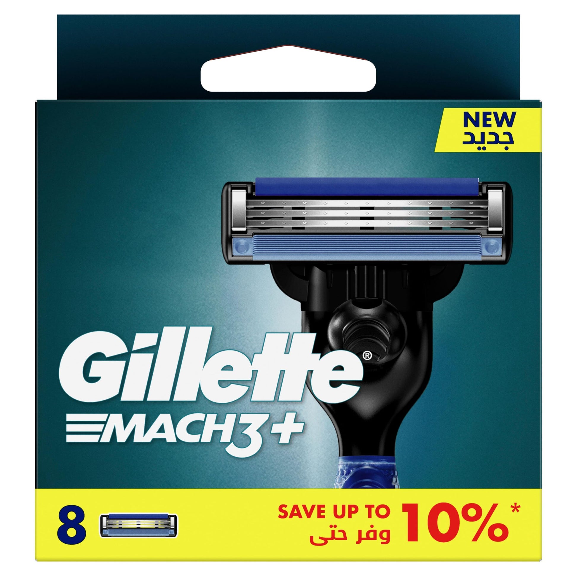Gillette Mach3 asmeņi, 8 gab. (1 iepakojums)