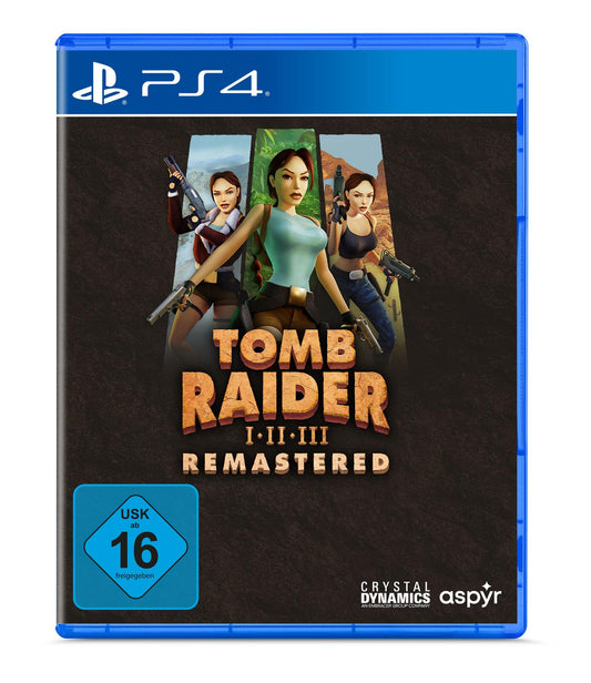 Tomb Raider 1-3 Remastered ar Laru Kroftu - PS4