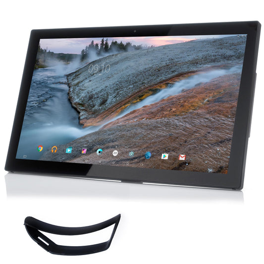 24" (61 cm) XORO MegaPAD 2404 V7 planšetdators ar FullHD Multitouch IPS ekrānu, Android 13, 64Bit SixCore CPU, 4GB RAM, 64 GB atmiņa, divkāršs WLAN, GigaBit LAN, Bluetooth, mikrofons, kamera