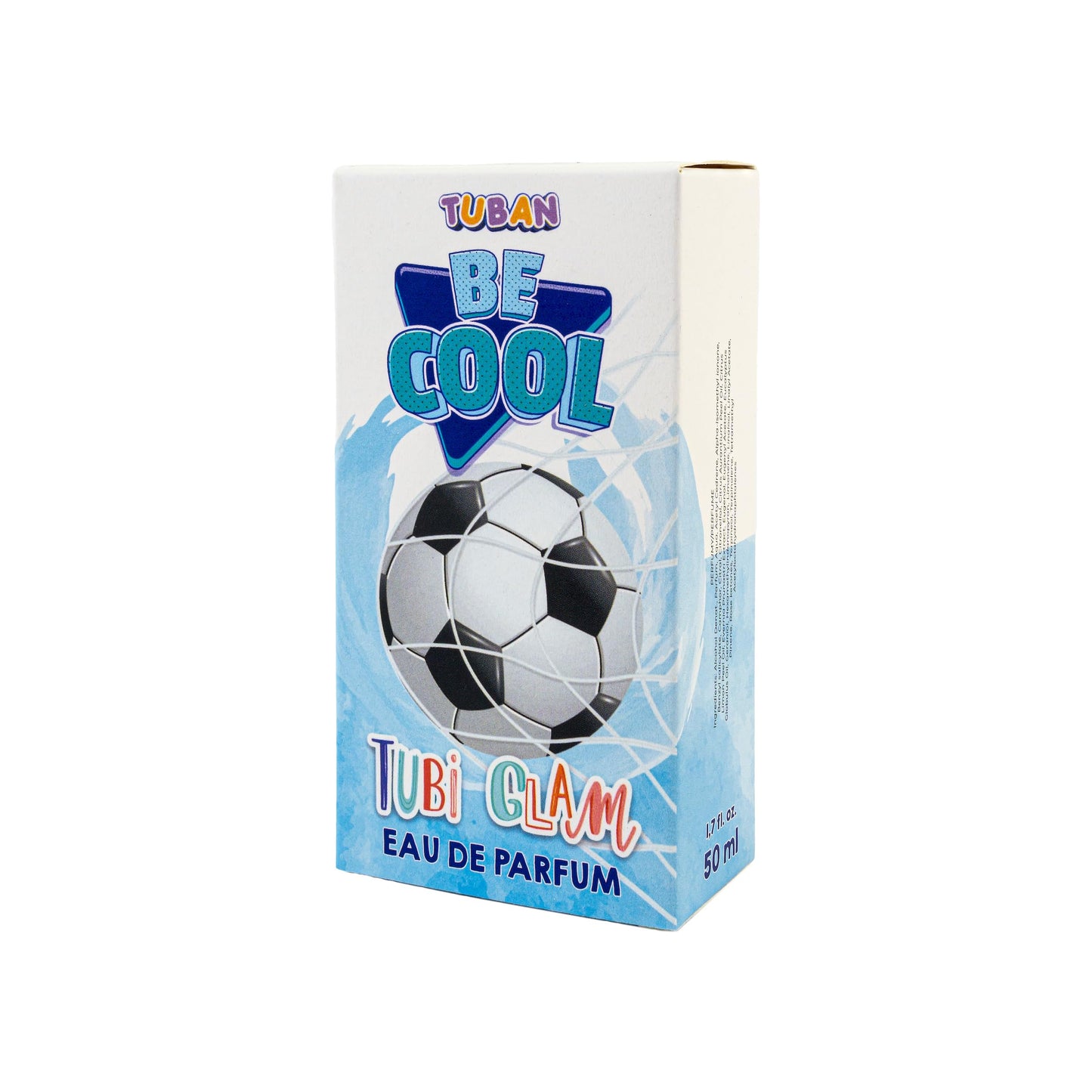 TUBAN Tubi Glam parfīms Be Cool, Eau de Parfum, bērnu parfimērija, zēniem un meitenēm, citrusaugļu aromāts, atsvaidzinošs