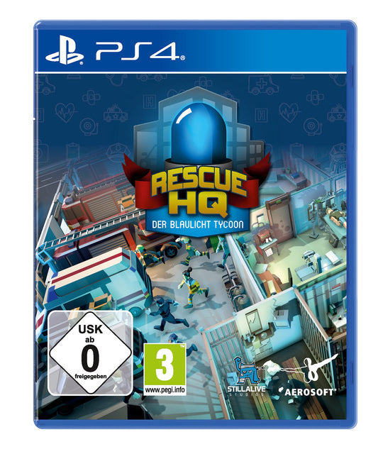 Aerosoft GmbH Der Blaulicht Tycoon - Rescue HQ - [Playstation 4]