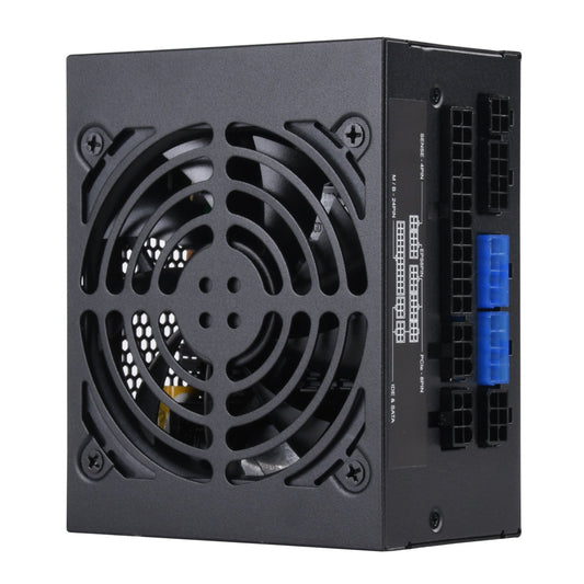 SilverStone SST-SX650-G - 650W 80 Plus Gold SFX power supply, 92mm fan, fully modular design for quiet PC performance.