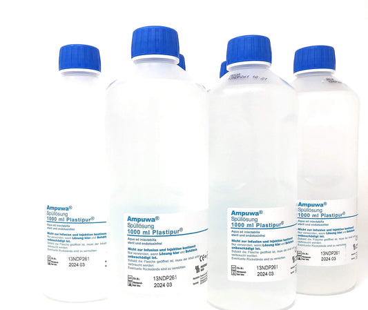 Ampulas ūdenim injekcijām AMPUWA Plastipur 6000 ml