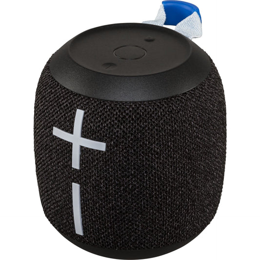 Ultimate Ears WONDERBOOM 3 portatīvais Bluetooth skaļrunis, bagāts basu 360 grādu skaņa, ūdensizturīgs, putekļu necaurlaidīgs IP67, peldošs, 40 m darbības attālums - melns