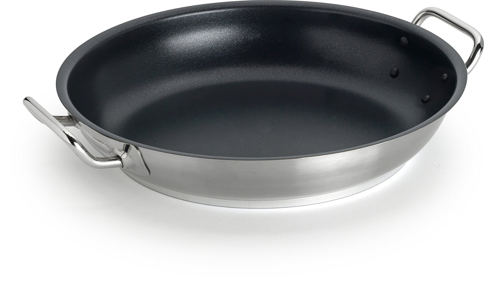 Pentole Agnelli panna ar 2 rokturiem - 24 cm nerūsējošais tērauds, izturīga un eleganta dizaina.