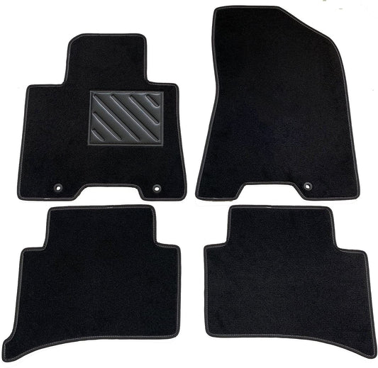 Kia Sportage IV 2016-2021 paklāji, precīzi pielāgoti, neslīdoši, pastiprināta gumijas papēža spilventiņš un stiprinājuma pogas