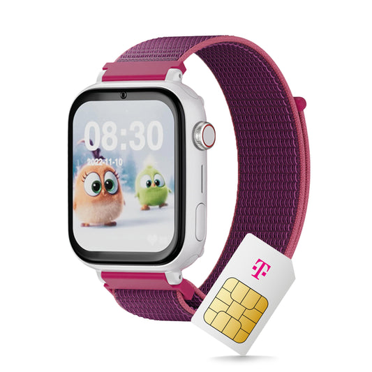 SaveFamily SaveWatch+ - bērnu viedpulkstenis ar GPS, zvanu funkciju, ziņojumiem, skolas režīmu, SOS, Telekom SIM.