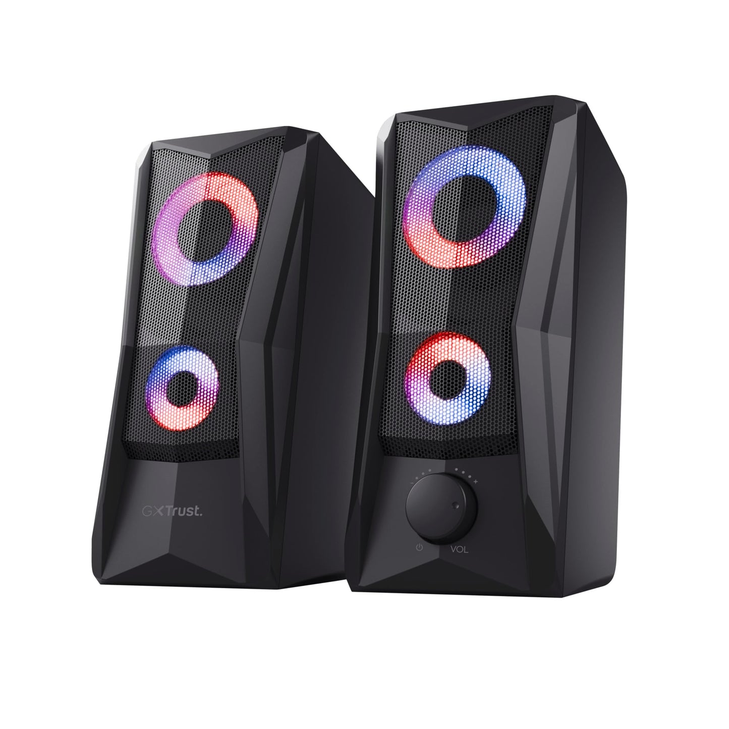 Datora skaļruņi GXTrust Javv 2.0 ar RGB LED apgaismojumu, 12W (6W RMS)