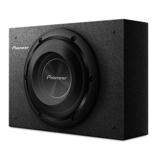 14. Pioneer TS-A2000LB pasīvais subwoofers, jaudīgs korpusa subwoofers ar 700 W maksimālo jaudu, 20 cm, IMPP membrāna, melns, nepārtraukta izejas jauda 250 W