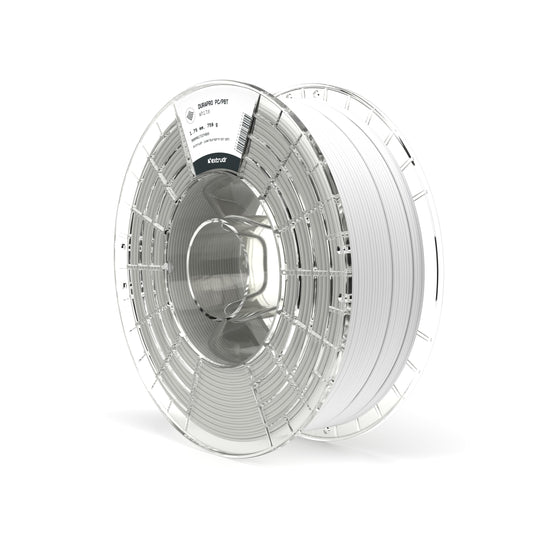 extrudr® DuraPro PC/PBT ø1.75mm (750gr) 'BALTS/WHITE' - Durable 3D printing filament, made in Austria.
