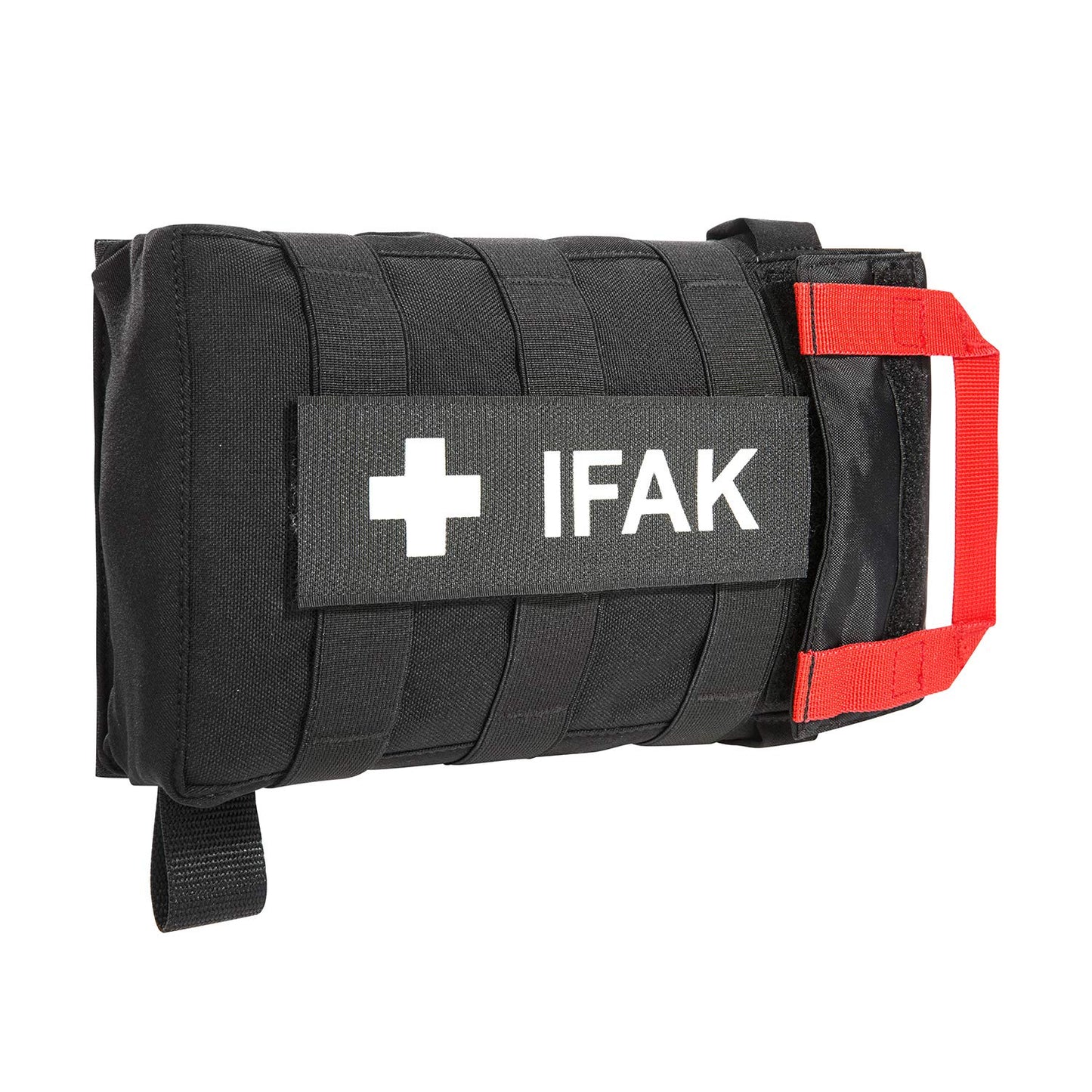 Pirmās palīdzības aptieciņa Tasmanian Tiger TT IFAK Pouch VL L ar MOLLE stiprinājumu, jostas soma, melna
