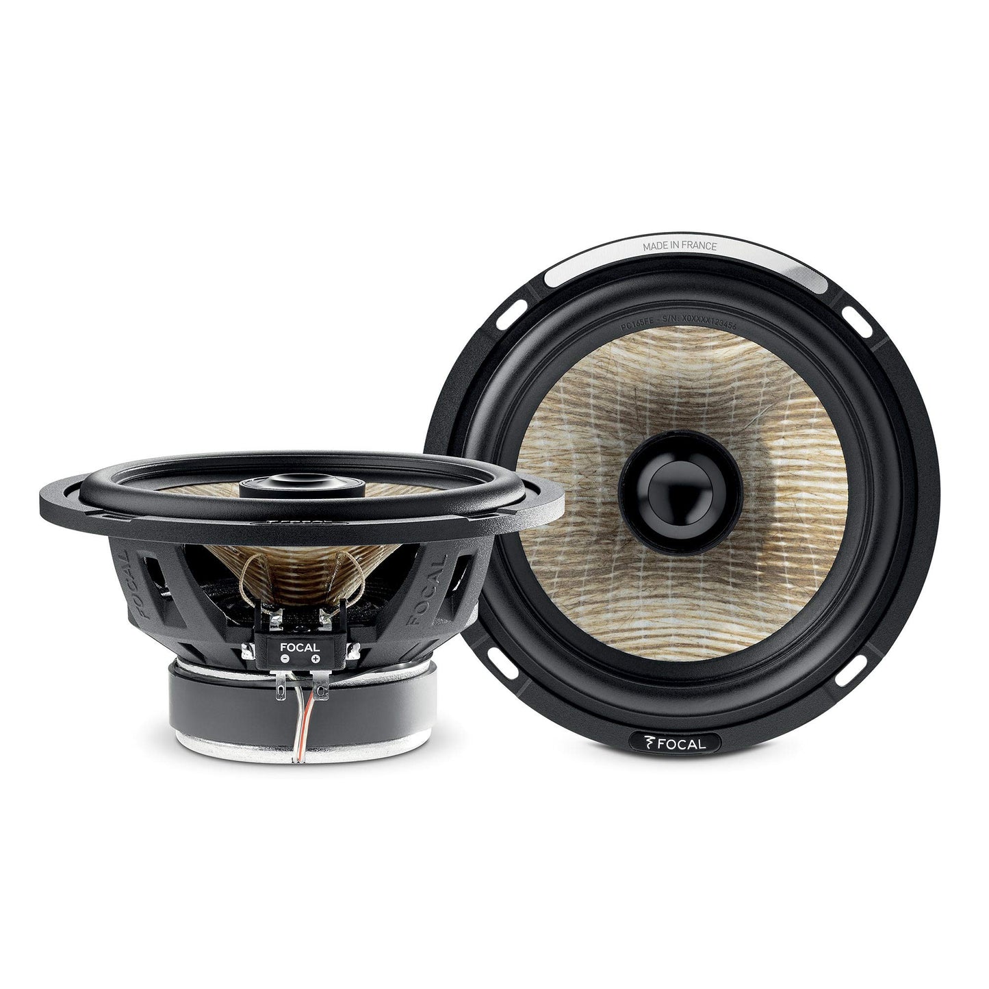 Focal PS165FE 2-ceļu koaksialais skaļrunis, 140 W, 16,5 cm, ar plakanā konusa tehnoloģiju