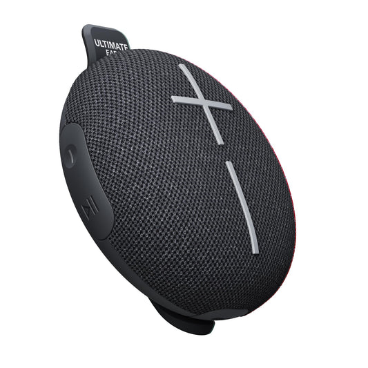 Ultimate Ears MINIROLL ultrapārnēsājamais ūdensizturīgais Bluetooth skaļrunis, spēcīga basa, putekļu necaurlaidīgs pēc IP67, 40 m darbības attālums – Maigs melns