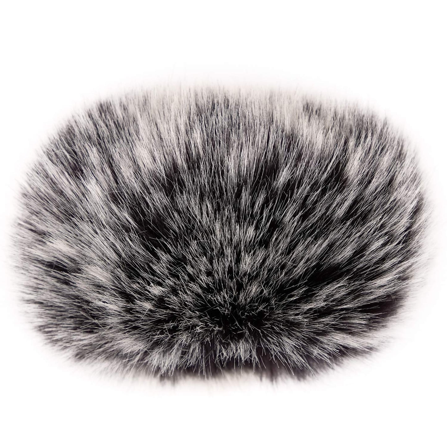 Mikrofona vēja aizsargs ChromLives, pūkains wind muff, āra mikrofonam 2,5" x 40 mm (G x D), saderīgs ar Zoom H1, Apogee Mic un citiem