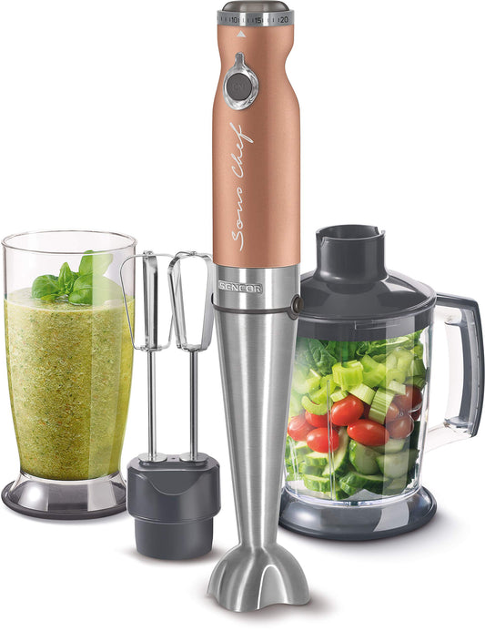 SENCOR SHB 5606GD-EUE3 stacionārais mikseris - 1200 W, jaudīgs, kompakts dizains, ideāls kulinārijai.