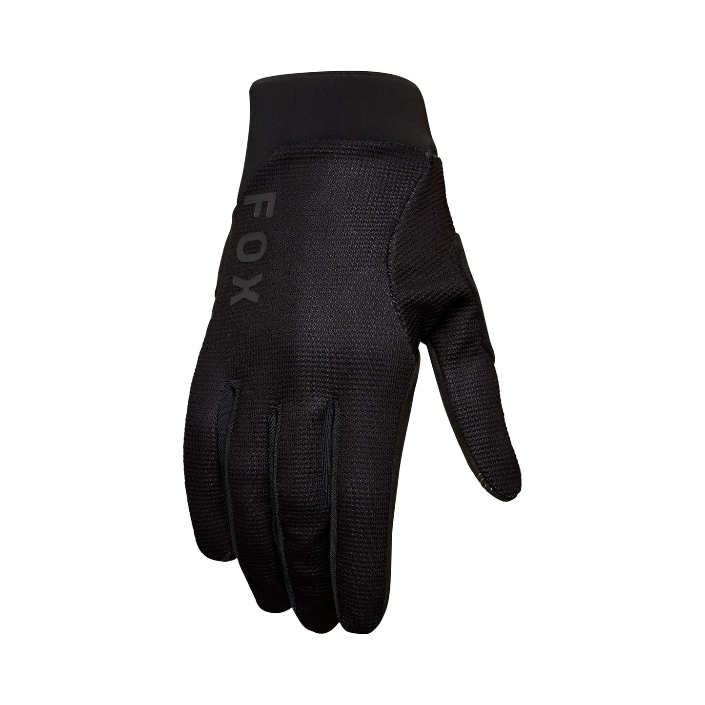Kalnu velosipēda cimdi Fox Racing W Ranger Glove Gel, ar gēla polsterējumu TruGel, skārienekrānam, elpojoši, regulējama piegulšana, Black, izmērs S