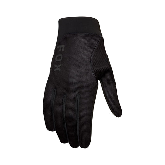 Kalnu velosipēda cimdi Fox Racing W Ranger Glove Gel, ar gēla polsterējumu TruGel, skārienekrānam, elpojoši, regulējama piegulšana, Black, izmērs S