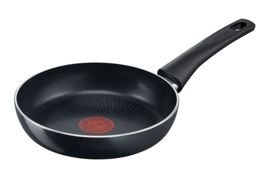 Tefal C27802 Generous Cook 20 cm panna - Pretpiedeguma pārklājums, Termo signāls, Termo-Fusion pamatne, dziļa forma, melna