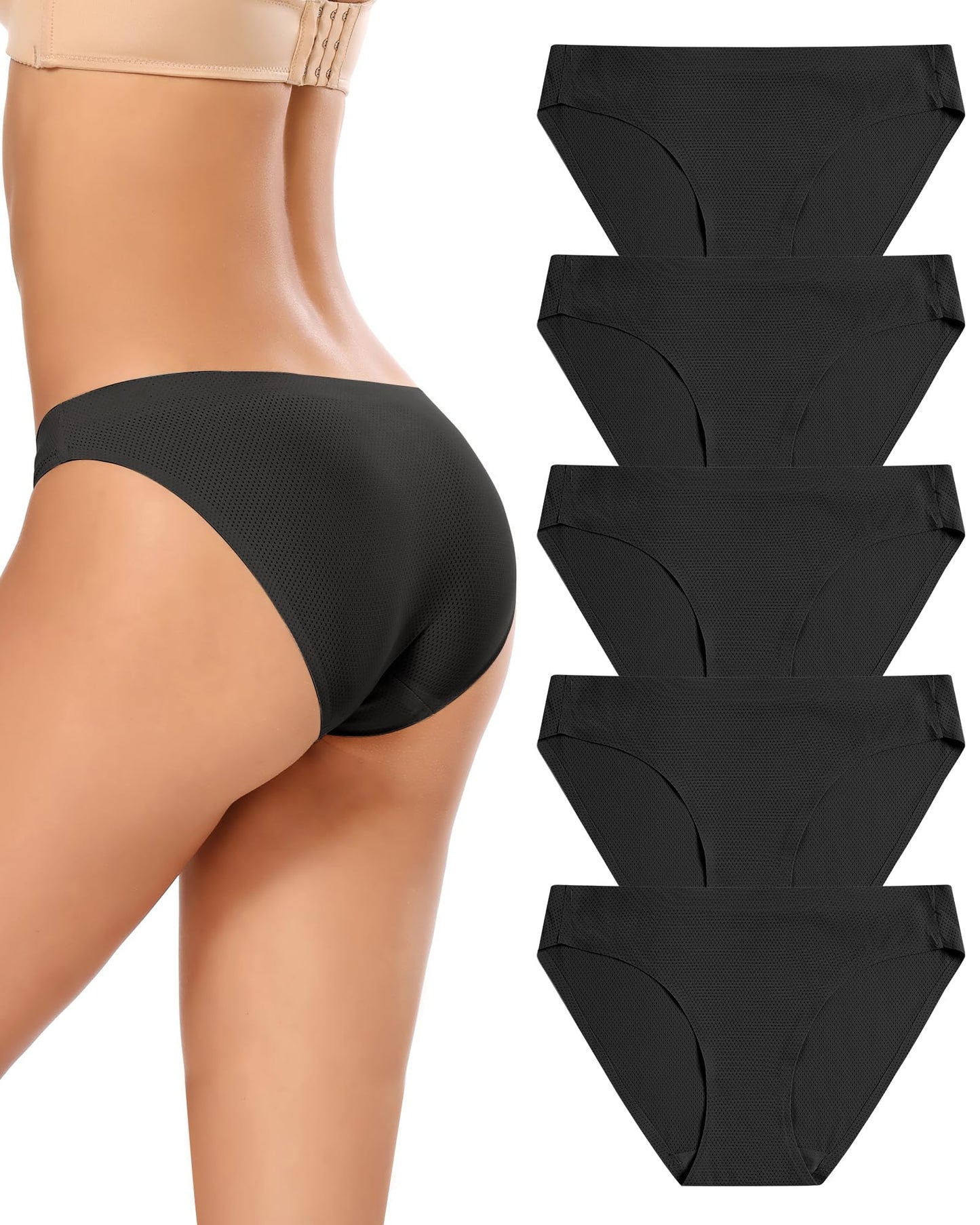 VOENXE bezšuvju sieviešu apakšbikses, bezšuvju biksītes, bez vīlēm, panty