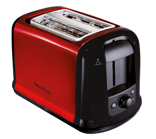 Moulinex LT261D, nerūsējošais tērauds, sarkans, melns