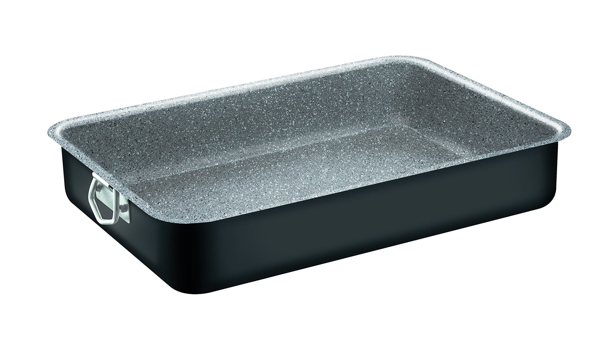Bialetti Fiesta Grande Petravera Baking Tray - 40x28cm, aluminum, silver finish, durable and non-stick design.