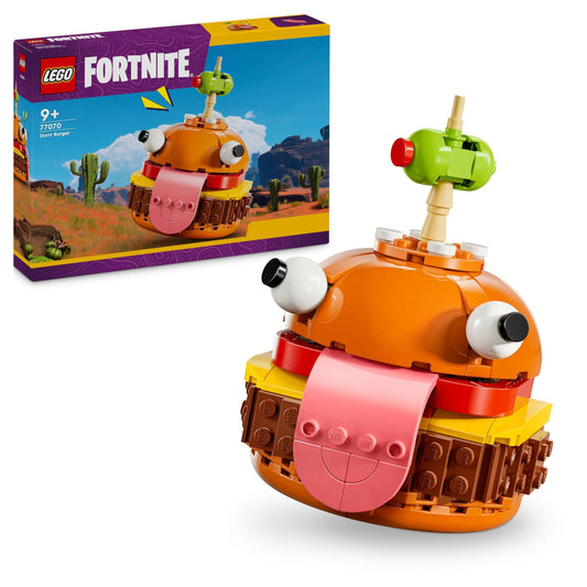 LEGO Fortnite Durrr Burger - Buildable model for ages 9+, collectible toy figure, perfect gift for gamers and collectors.