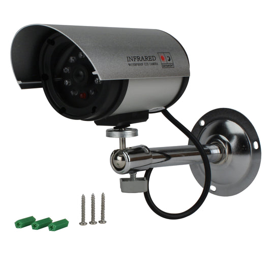 UNITEC Dummy kamera alumīnija pelēkā krāsā, 1.5 V