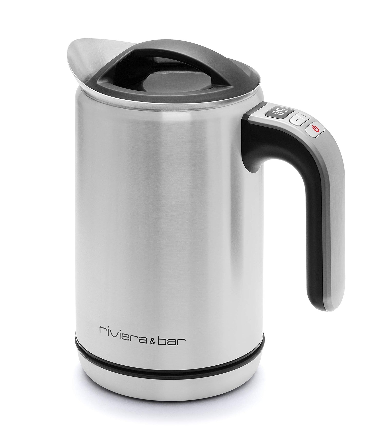 Riviera & Bar Elva teapot - double-walled, adjustable temperature control, elegant design for optimal brewing.