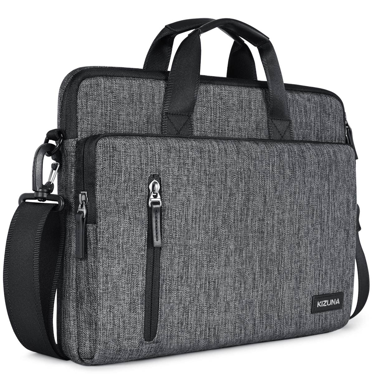 KIZUNA klēpjdatora soma 15.6 collas piezīmjdatora soma 16" MacBook Pro 16 M3&M2 Max/Lenovo IdeaPad Flex 5&5i/IdeaPad 5 Pro/IdeaPad 3i&Slim 5/Legion Pro 5/Yoga 7/HP/Huawei/Dell apvalks, pelēka