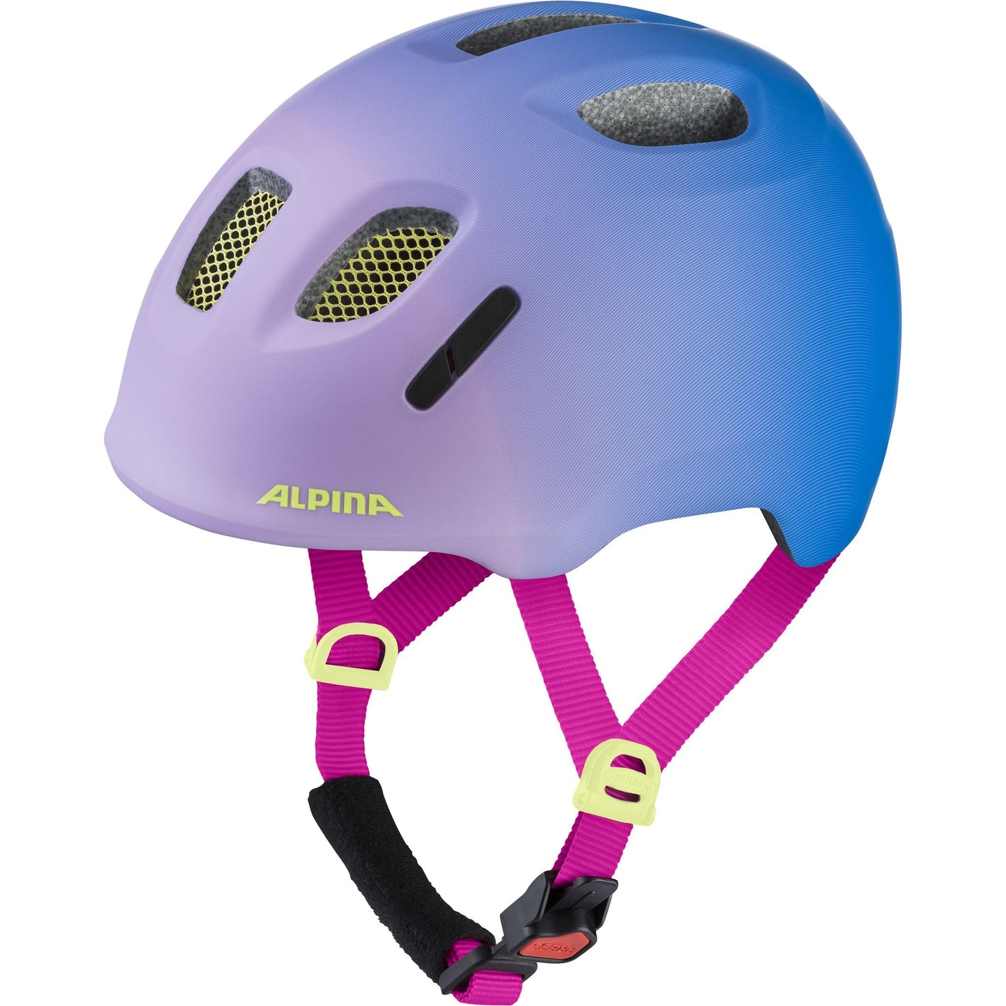 ALPINA Ximo 2 L.E. bērnu velosipēda ķivere, Fading Purple matēta, 49-54 cm