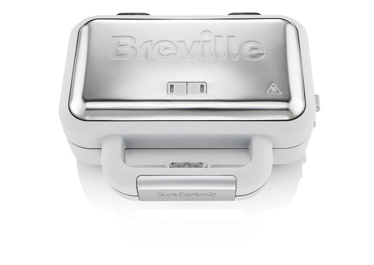 Breville DuraCeramic sviestmaizes cepeškrāsns ar dziļām plāksnēm | Sviestmaizes tosteris 2 šķēlēm ar mainīgu temperatūru [VST070X]